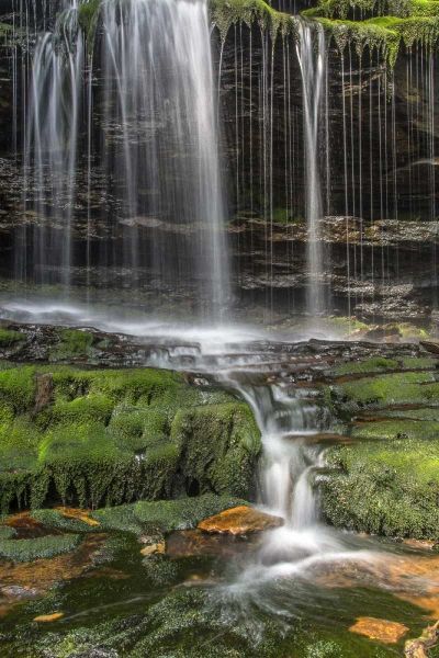 Pennsylvania Waterfall in Ricketts Glen SP
